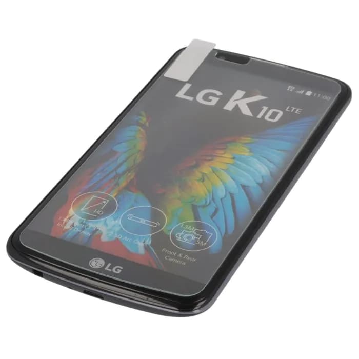 Калено стъклено защитно покритие за дисплея на LG K10 - Premium Tempered Glass Protector (прозрачен)