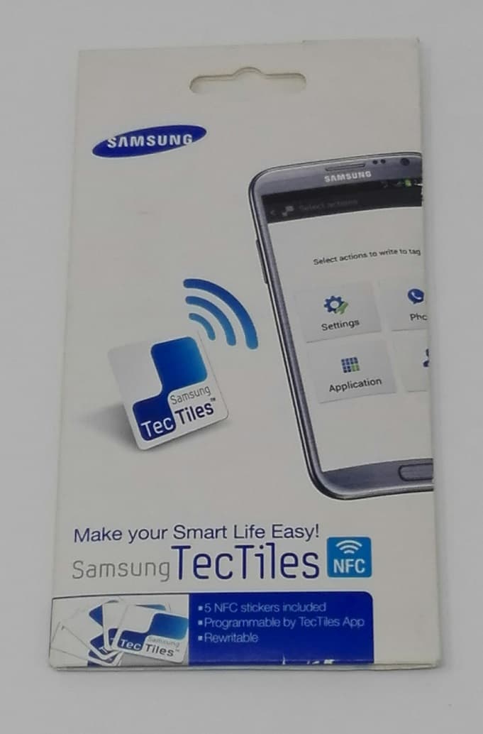 Програмируем NFC стикер за Samsung Galaxy S3, S3 Neo, S4, Note 2,3 и NFC устройства - Samsung TecTile Sticker