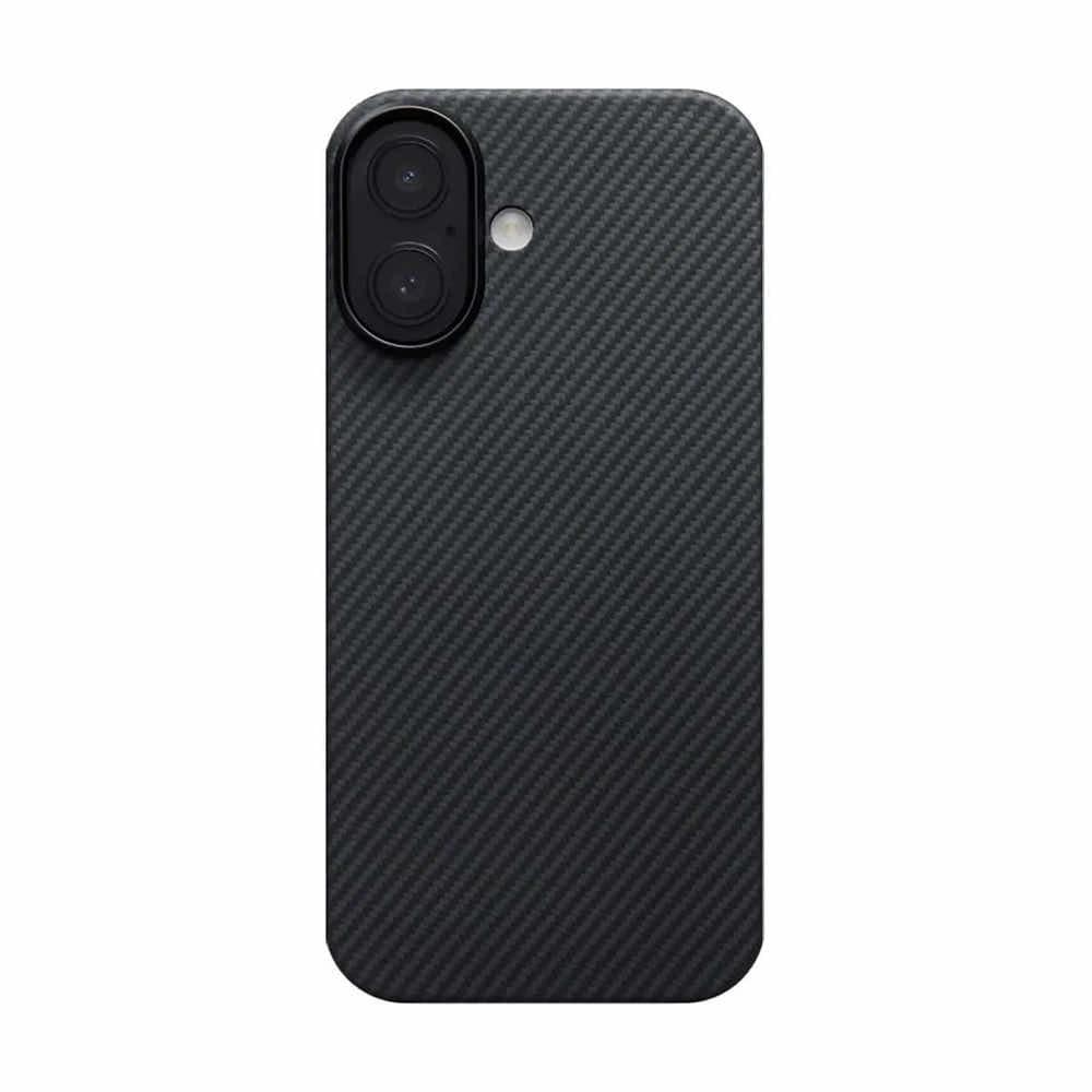 Кевларен кейс с MagSafe за iPhone 17 (черен) - Pitaka Ultra Slim Case Aramid Fiber 600D