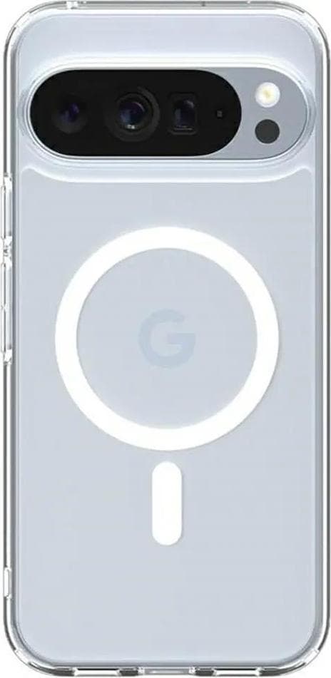 Хибриден кейс с висока степен на защита с MagSafe за Google Pixel 10 Pro XL - Spigen Ultra Hybrid MagSafe Case (прозрачен-бял)