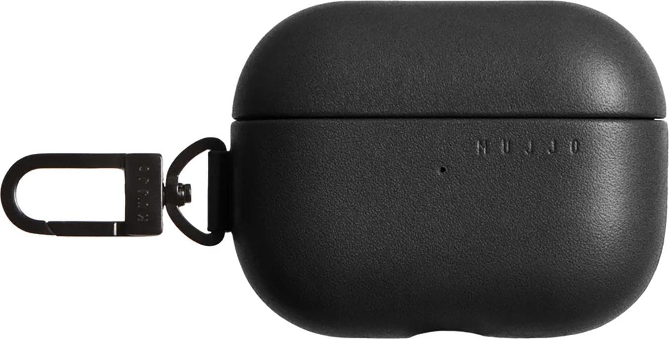 Кожен (естествена кожа) кейс за Apple Airpods Pro 3 - Mujjo Echelon Leather Case (черен)