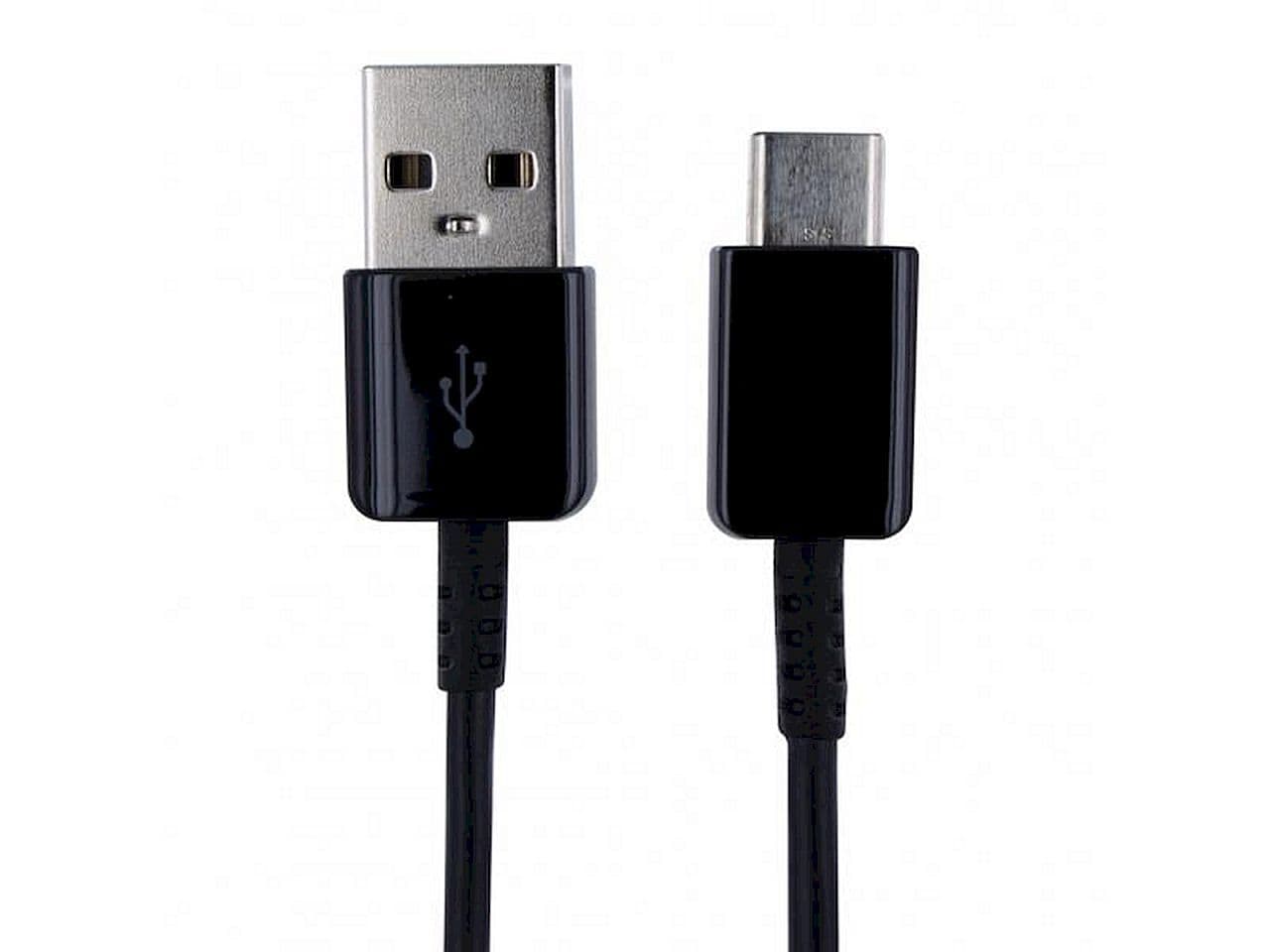Кабел за устройства с USB-C порт (150 см) - Samsung USB-A to USB-C Data Cable EP-DW720CBE (черен) (bulk)