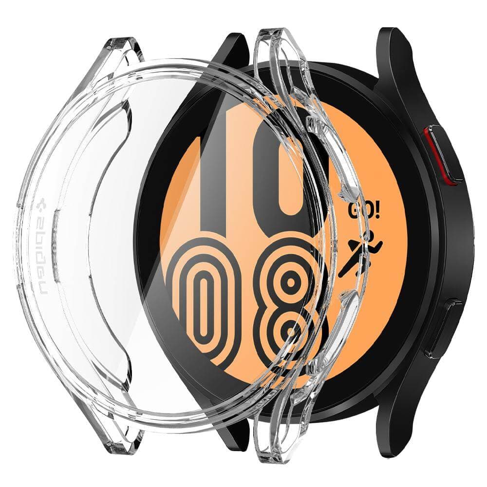 Хибриден кейс с висока степен на защита за Samsung Galaxy Watch 5, Galaxy Watch 4 40мм - Spigen Ultra Hybrid Case (прозрачен)