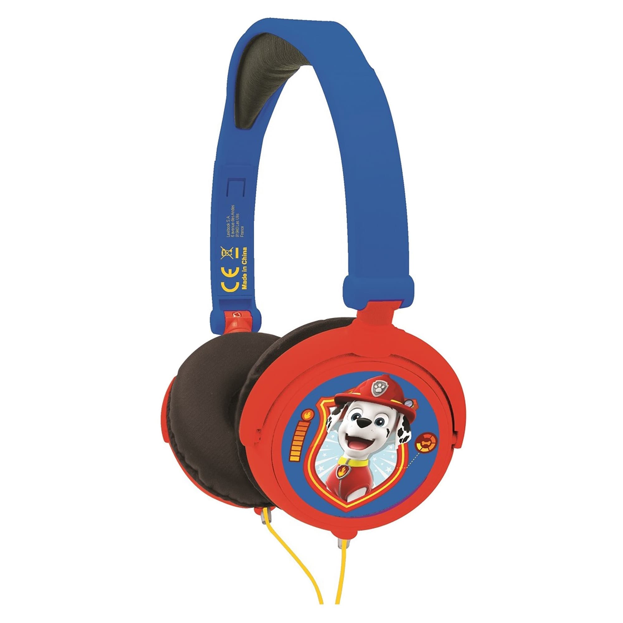 Слушалки подходящи за деца - Lexibook Paw Patrol Stereo Headphones (син-червен)