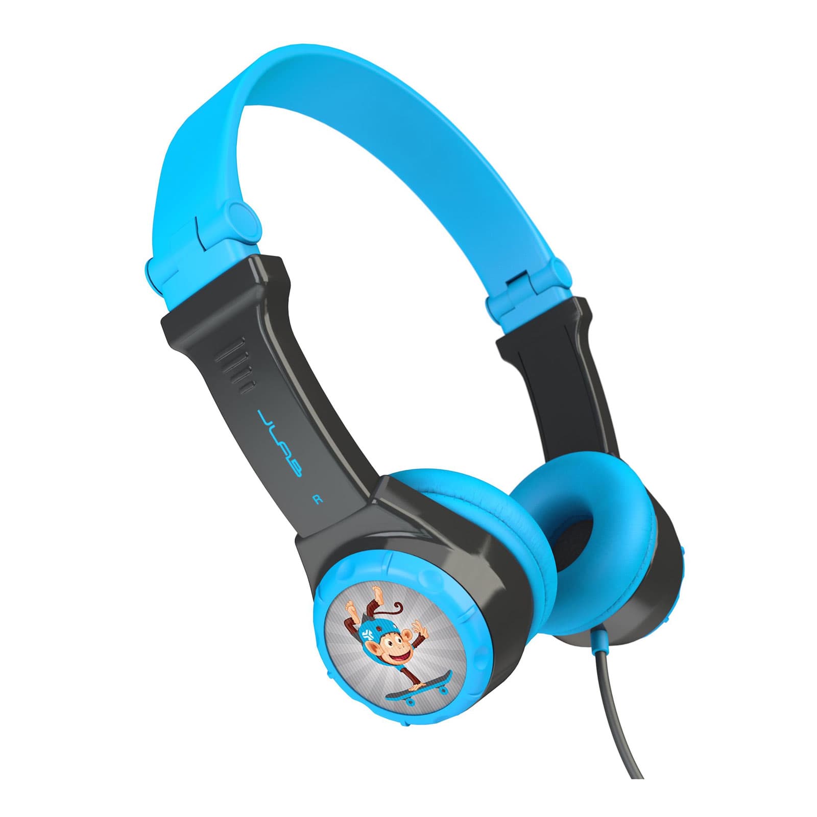 Слушалки подходящи за деца за мобилни устройства - JLAB JBuddies Kids Headphones (син)