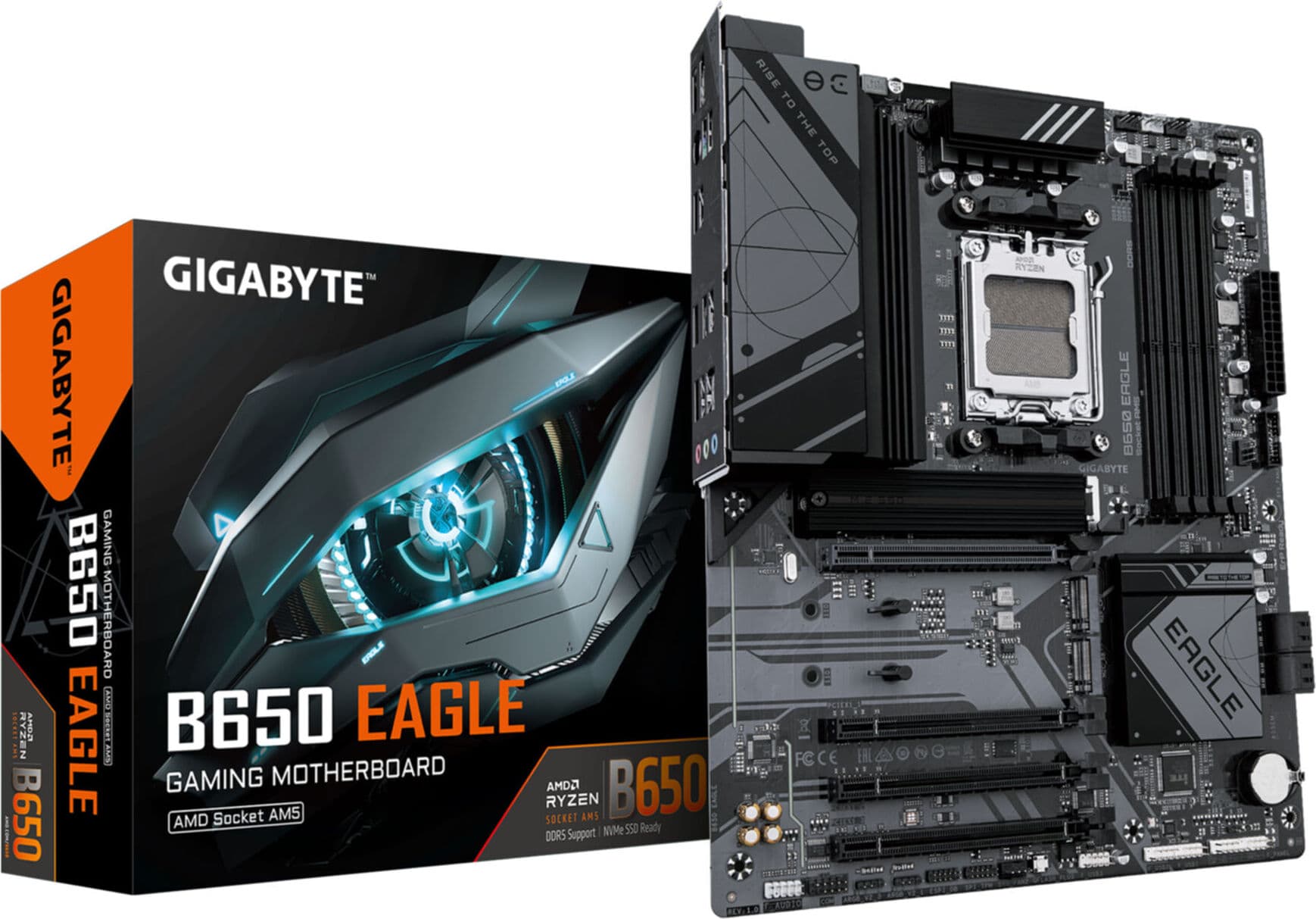 GIGABYTE B650 EAGLE AM5 4xDDR5 4xSATA 3xM.2
