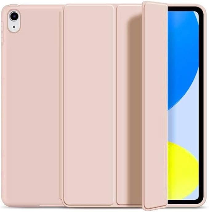 Силиконов кейс и поставка за iPad 10 (2022), iPad 11 (2025) (розов) - Tech-Protect Smartcase