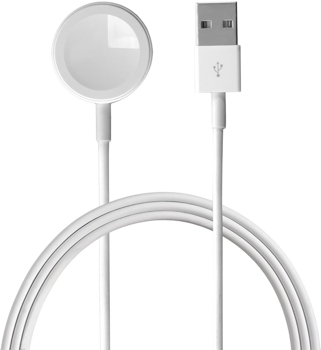 Магнитен кабел за Apple Watch (2м.) - 4smarts Wireless Charger VoltBeam Mini 2.5W (бял)