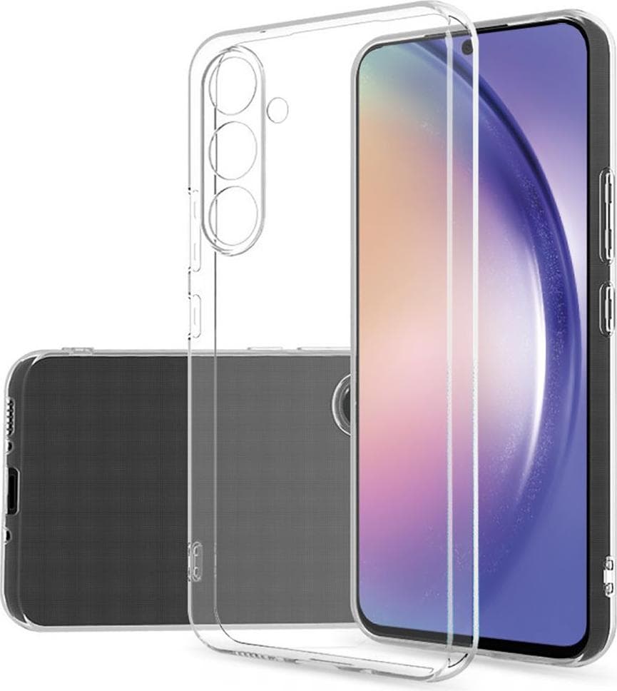Силиконов (TPU) калъф за Samsung Galaxy A54 5G - Tech-Protect FlexAir Plus Case (прозрачен)