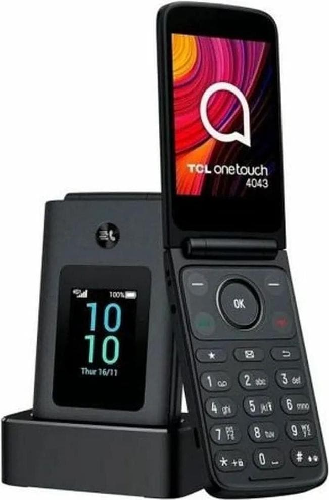 TCL Feature phone onetouch 4043 Тъмно сив