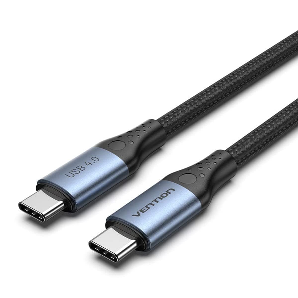 Кабел Vention TAVHF, от USB 4.0 Type-C към USB 4.0 Type-C, 1m, 240W, черен