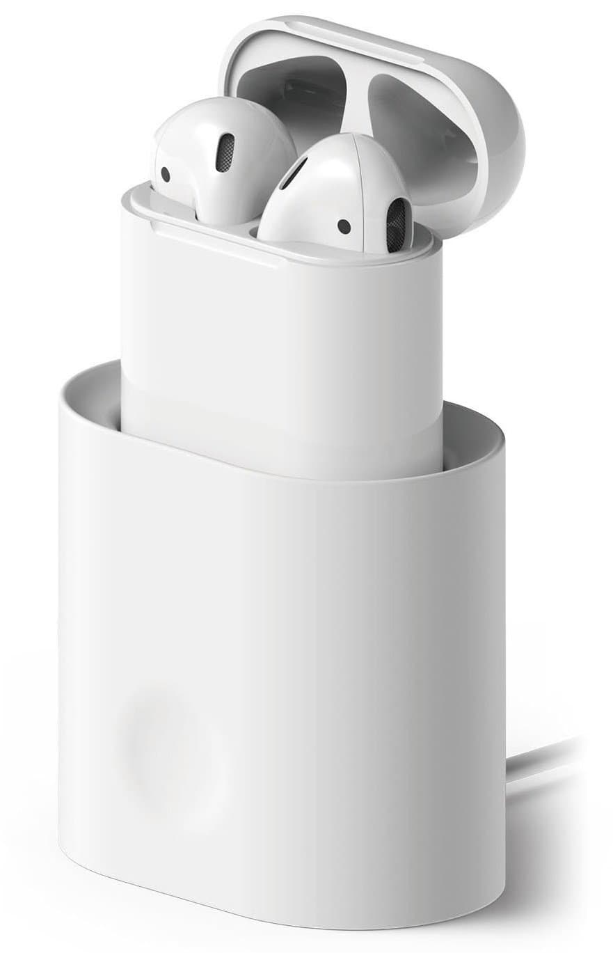 Док станция за зареждане на Apple Airpods - Elago Airpods Charging Station (бяла)