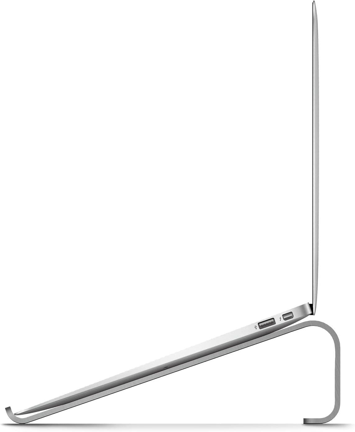 Дизайнерска поставка за MacBook, преносими компютри и таблети - Elago L3 STAND (сребриста)