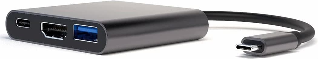 Докинг станция 4Smarts 3-in-1 with DeX (468785), от 1x USB C към 1x USB C, 1x USB A, 1x HDMI, черна