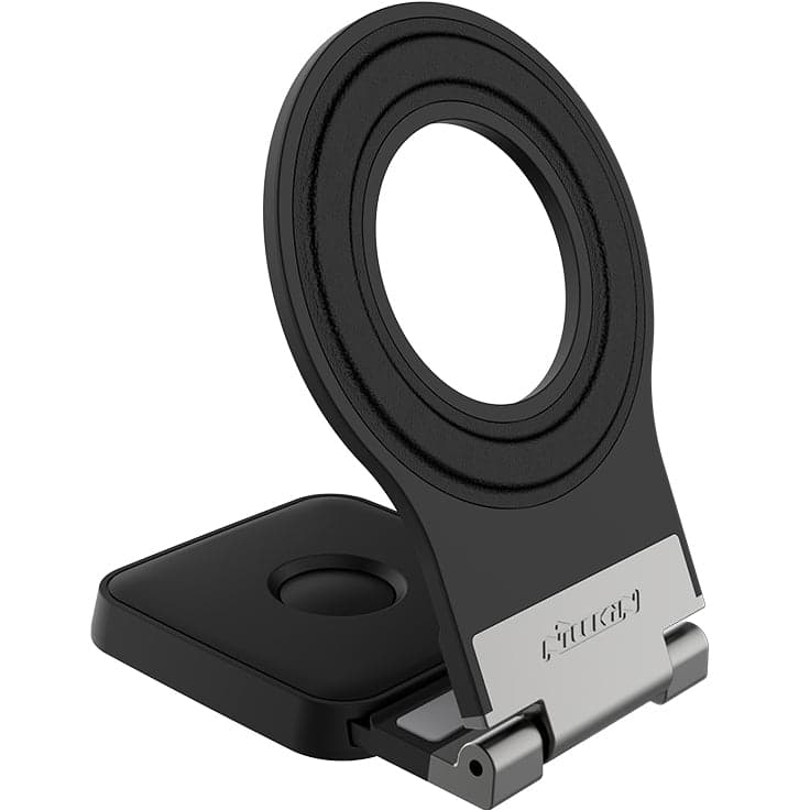 Мултифункционална поставка за прикрепяне към iPhone с MagSafe - Nillkin SnapFlex Magnetic Mount Holder With SnapFlex Adapter (черен)