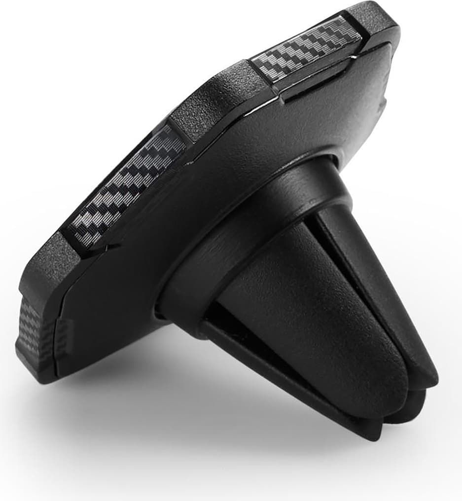 Магнитна поставка за радиатора на кола за смартфони - Spigen Kuel QS11 Car Mount Holder (черен)