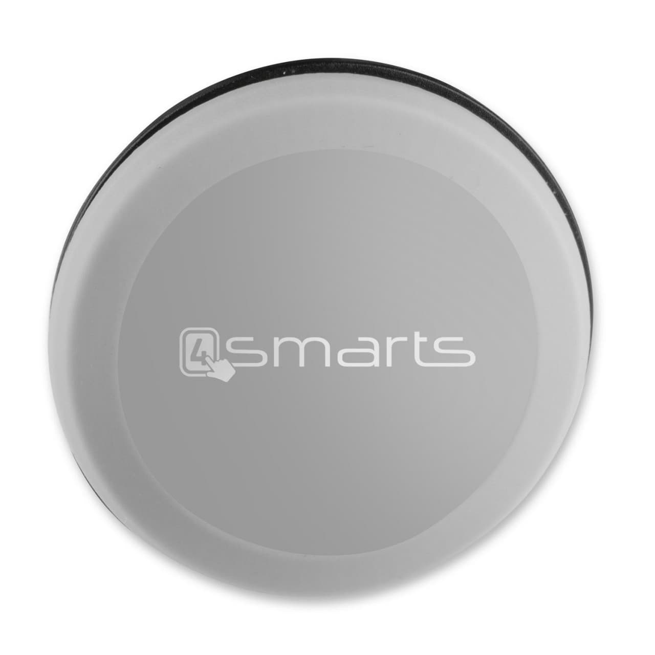Магнитна поставка за гладки повърхности за смартфони - 4smarts UltiMAG Allround Magnetic Holder (сив)