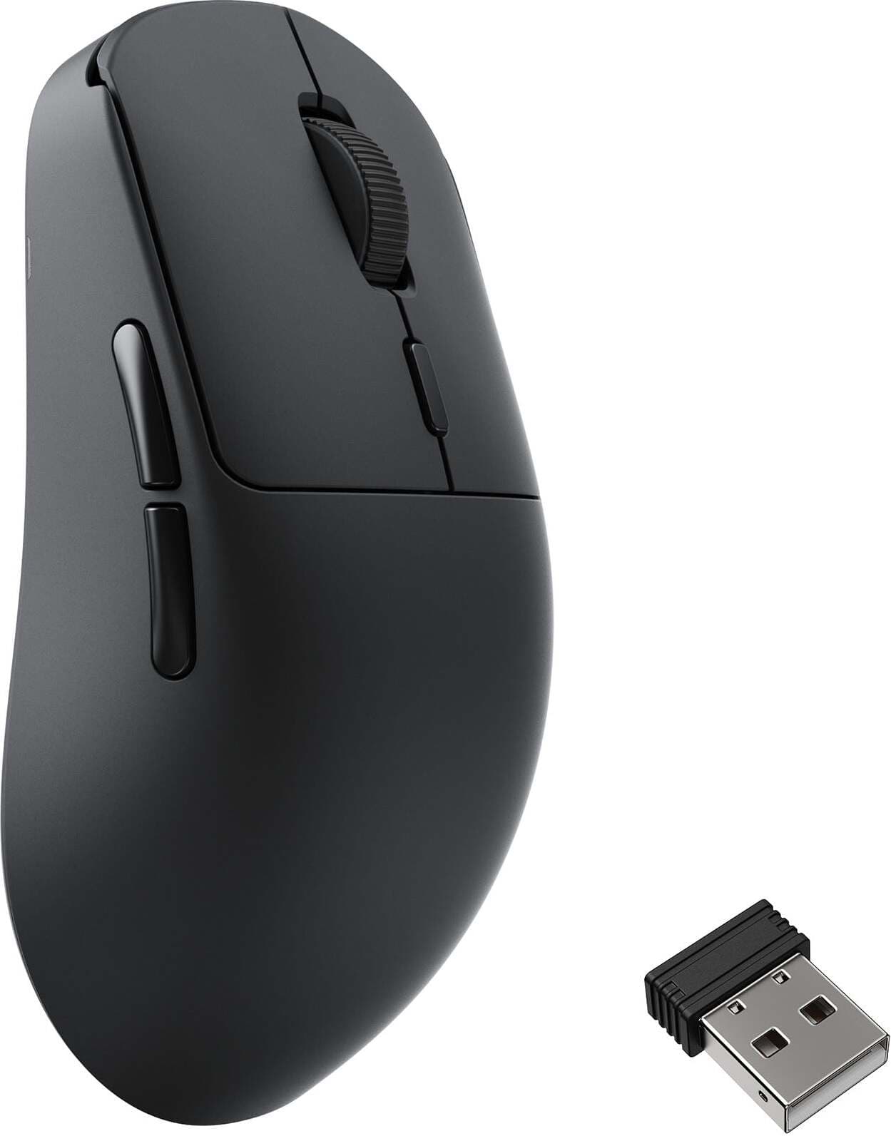 Мишка Lemokey G2 8K (G2-A1), оптична (30000 dpi), безжична/жична, USB, Wireless, Bluetooth, черна, 8000Hz Polling Rate, PixArt 3950 сензор, гейминг