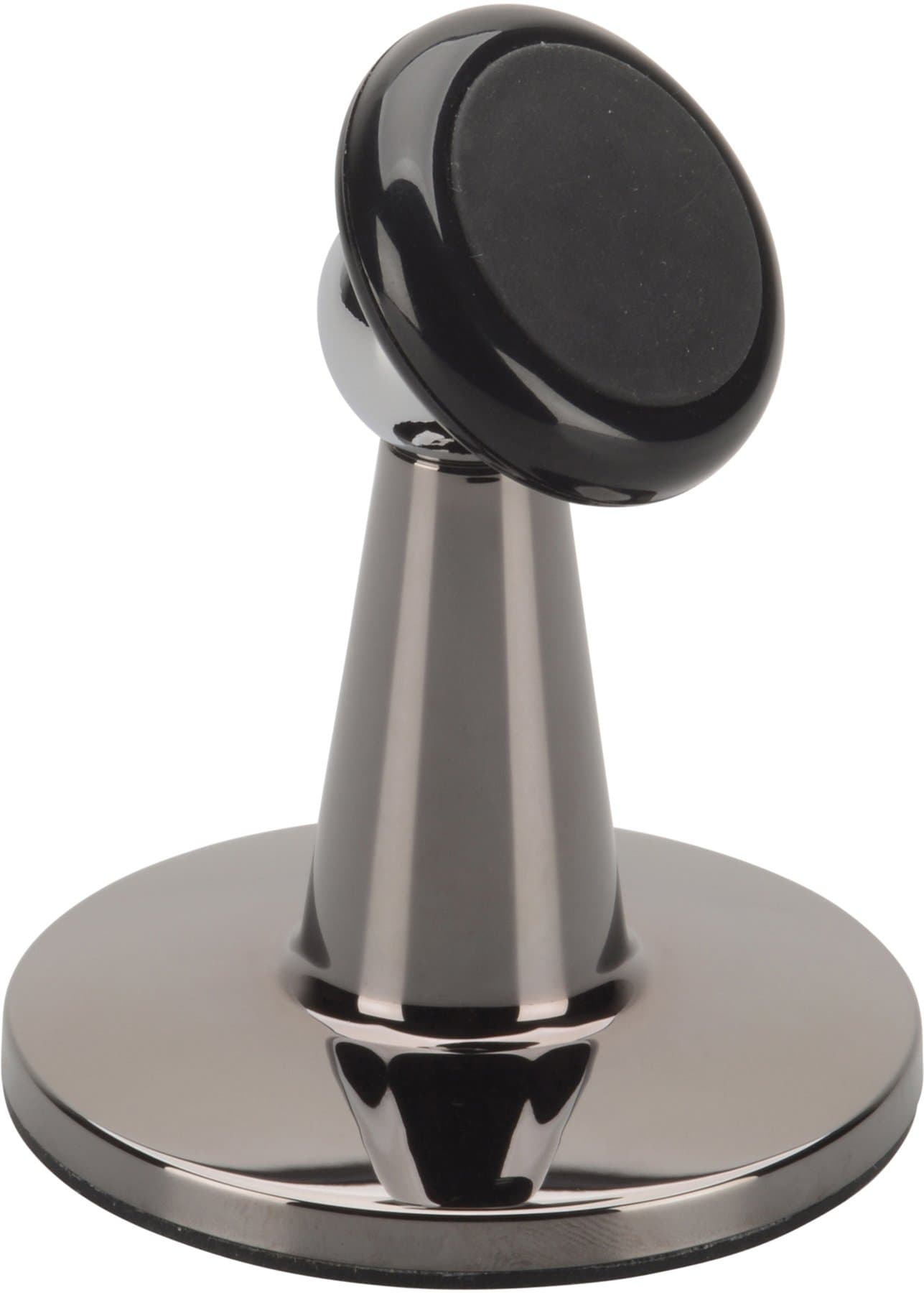 Настолна магнитна поставка за смартфони (хром) - HR Grip Desktop Station Magnet Ball (bulk)