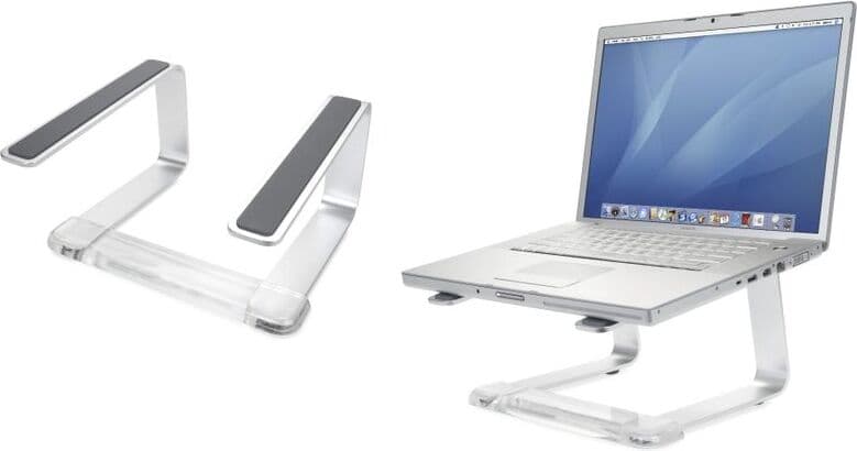 Настолна алуминиева поставка за MacBook и лаптопи - Griffin Elevator Computer Laptop Stand (сребриста)