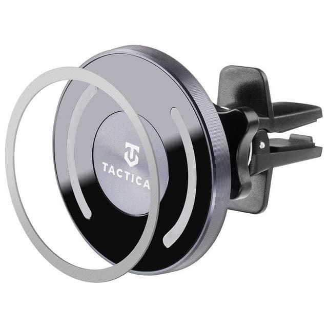 Магнитна поставка за радиатора на кола за iPhone с MagSafe - Tactical Mine MagForce Magnetic Vent Car Mount (черен)