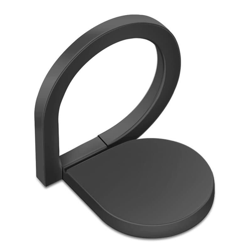 Поставка и аксесоар против изпускане на вашия смартфон (черен) - Techsuit Phone Ring Water Drop Design