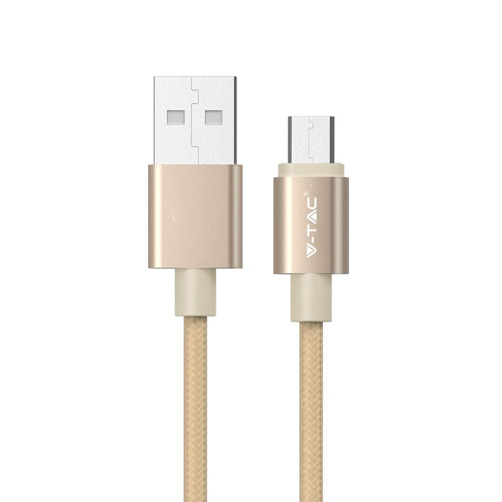 1 M Micro USB Cable Gold - Platinum Series