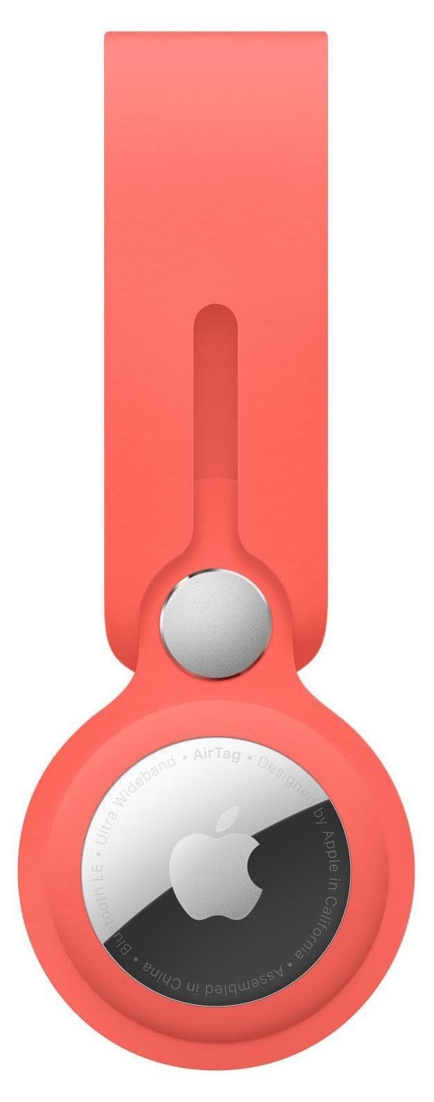 Стилна оригинална полиуретанова каишка за Apple AirTag - Apple AirTag Loop (розов)