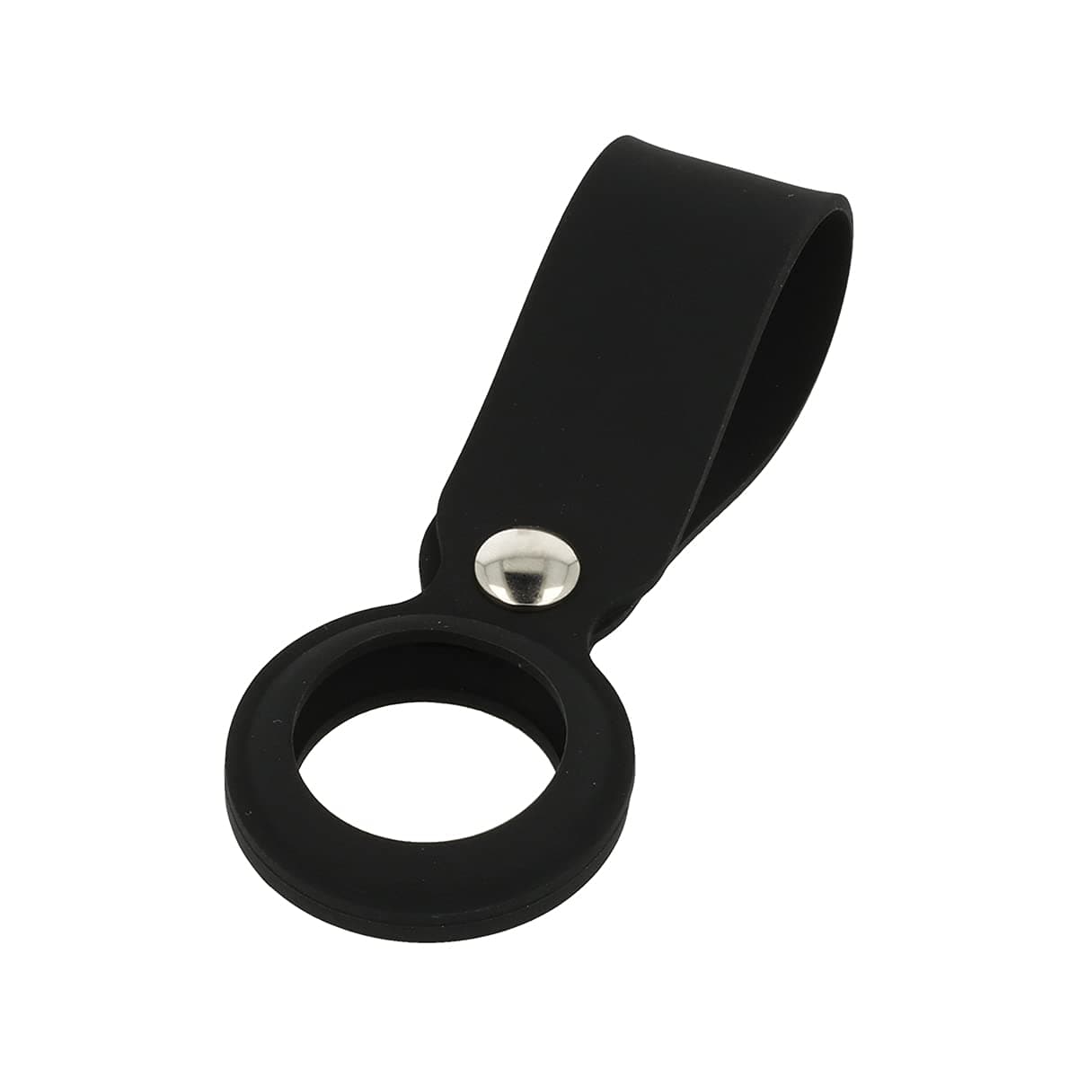 Силиконова каишка за Apple AirTag - Tel Silicone Loop (черен)