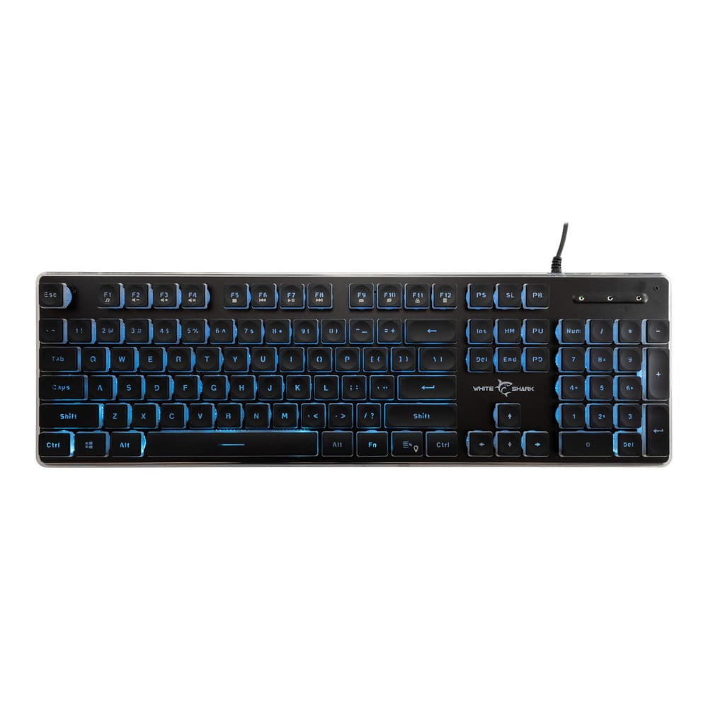WHITE SHARK GK-003141 :: Клавиатура TACHI, мембранна, черна