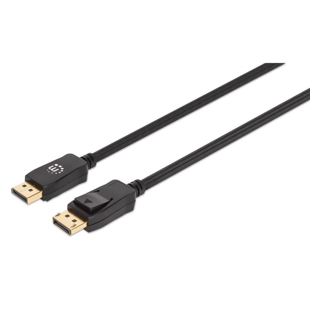 MANHATTAN 353618 :: Кабел DisplayPort 1.4, 8K@60Hz DisplayPort M/ M, 2.0 м, черен