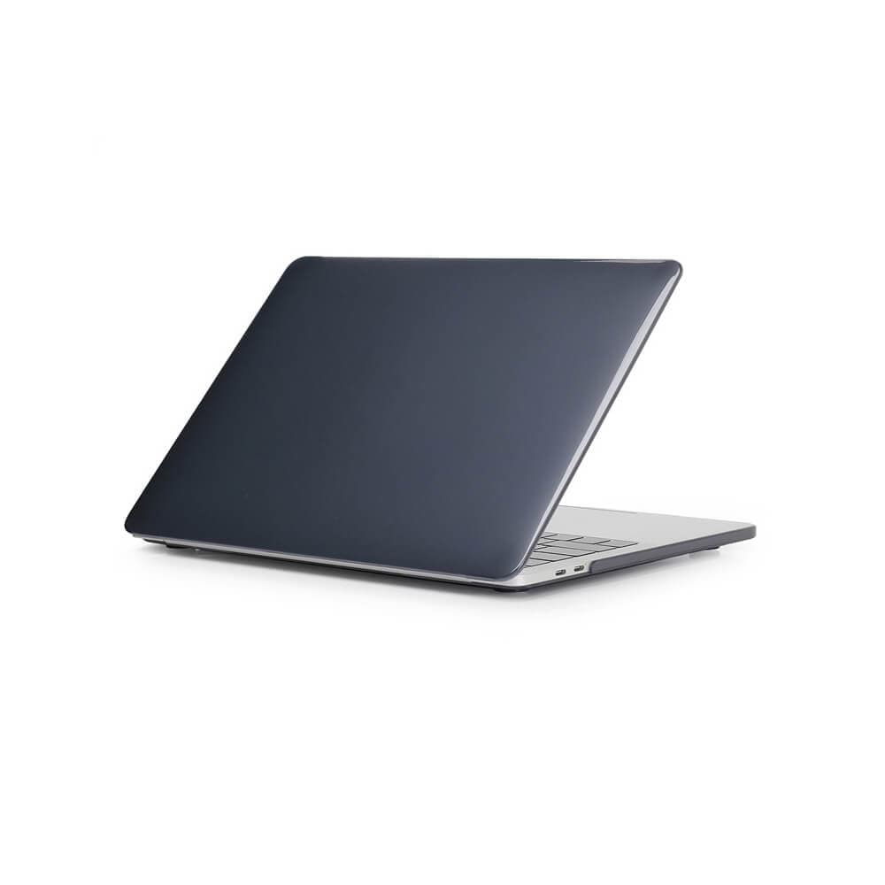 Предпазен поликарбонатов кейс за MacBook Pro 13 (2016-2020), MacBook Pro 13 M1 (2020), MacBook Pro 13 M2 (2022) - Puro Clip On Case (черен)