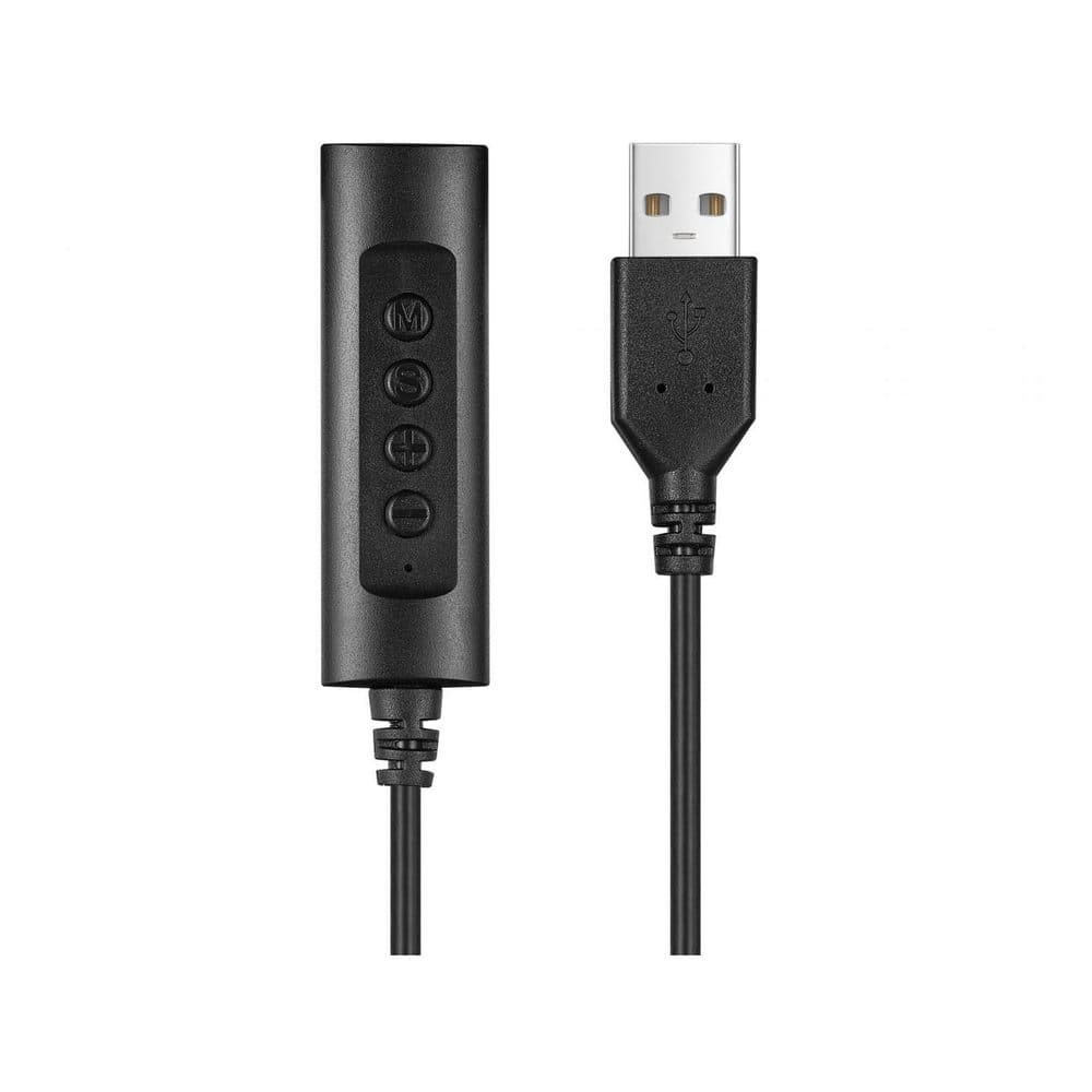 SANDBERG SNB-134-17 :: USB аудио контролер към 3.5мм 4-pole, 1.5 м