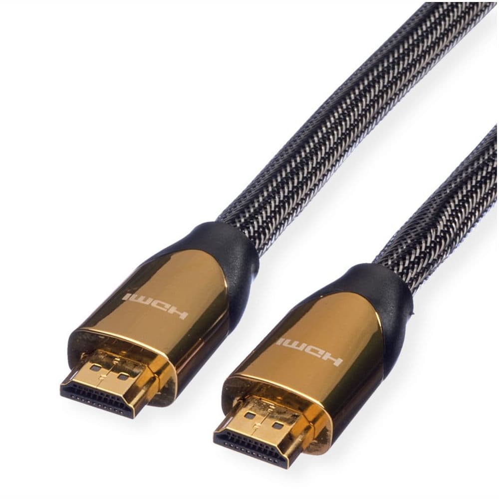 ROLINE 11.04.5804 :: Ultra HD 4К PREMIUM HDMI кабел + Ethernet, M/M, 4.5 м