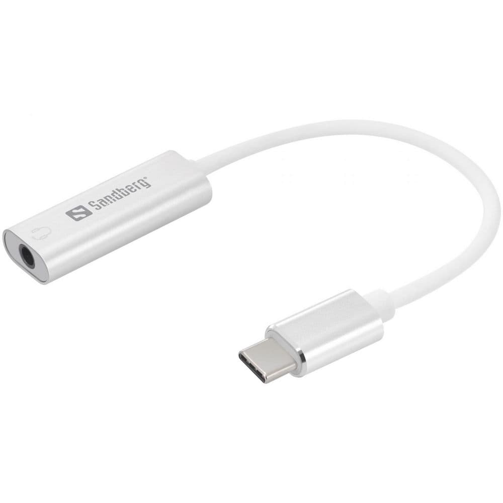 SANDBERG SNB-136-27 :: USB Type C - 3.5mm, конвертор за мобилни устройства