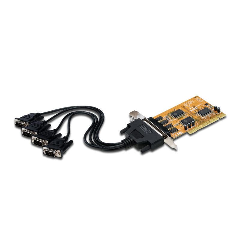 DIGITUS DS-33002-1 :: PCI карта за 4 x RS-232 порта, Chipset SUN1999