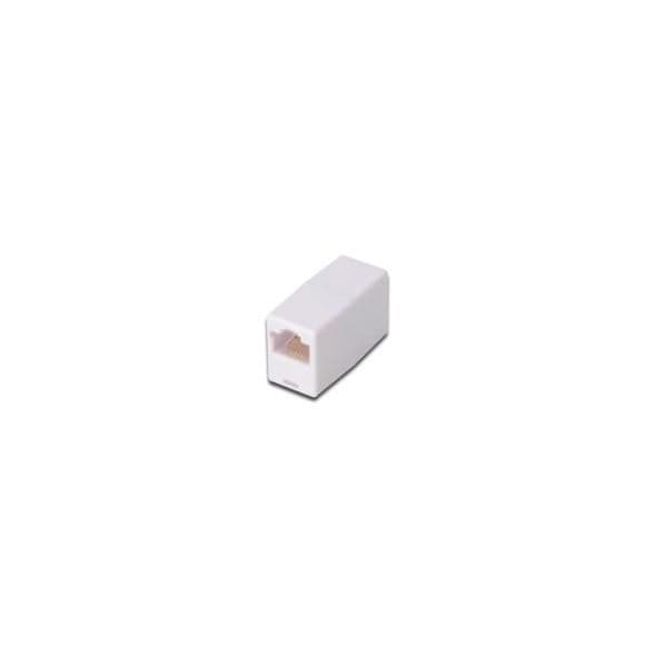 DIGITUS AT-A 8/8 :: Съединителна розетка, F/F, RJ-45, бяла, неекранирана