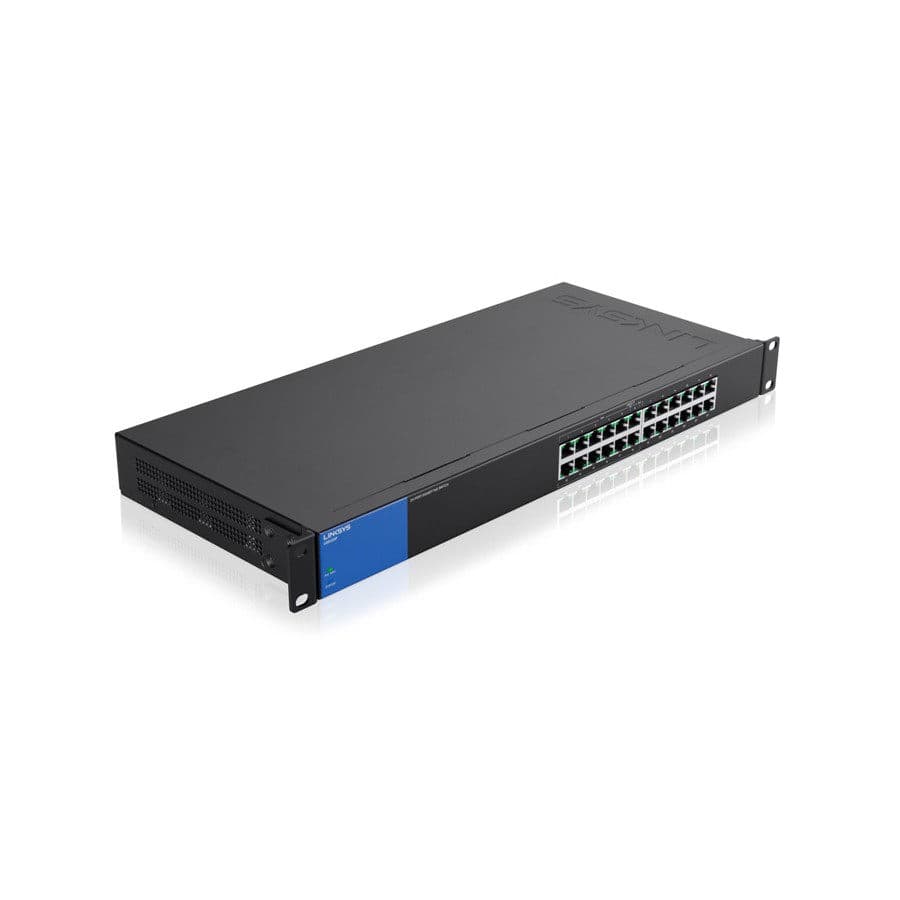 LINKSYS LGS124P :: 24-портов Small Business Rackmount Gigabit Switch with PoE