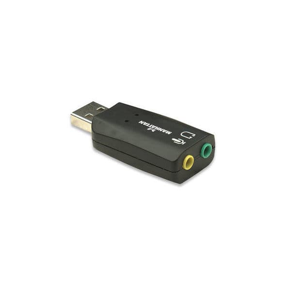 MANHATTAN 150859 :: Hi-Speed USB 2.0 3D звукова карта