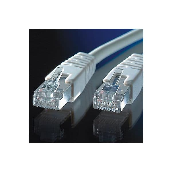 ROLINE 21.15.0315 :: S/FTP Patch кабел Cat. 5e, 15.0 м, AWG26, сив