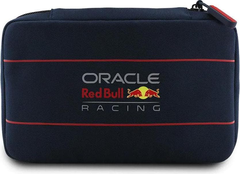 Органайзер за захранване, кабели, слушалки и други аксесоари - Red Bull PU Oversize Logo Travel Bag (син)