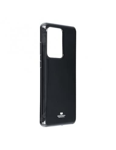 Силиконов (TPU) калъф за Samsung Galaxy S20 Ultra - Mercury Goospery Jelly Case (черен)