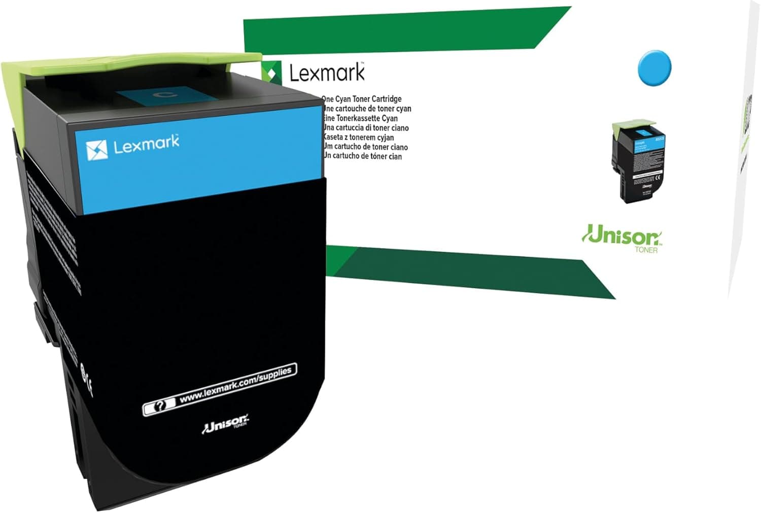 LEXMARK 3.5K Return Program Cyan Toner Cartridge CS/CX417