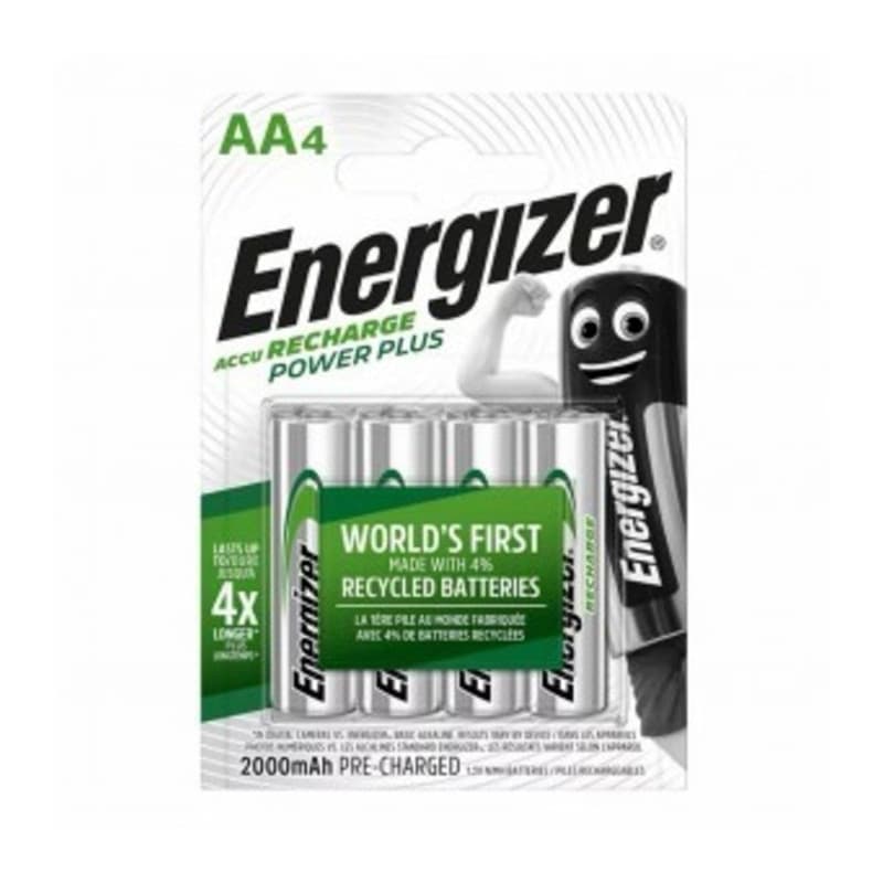 АКУМУЛАТОРНИ БАТЕРИИ ENR CHARG RECHA AA CHP4 ENERGIZER
