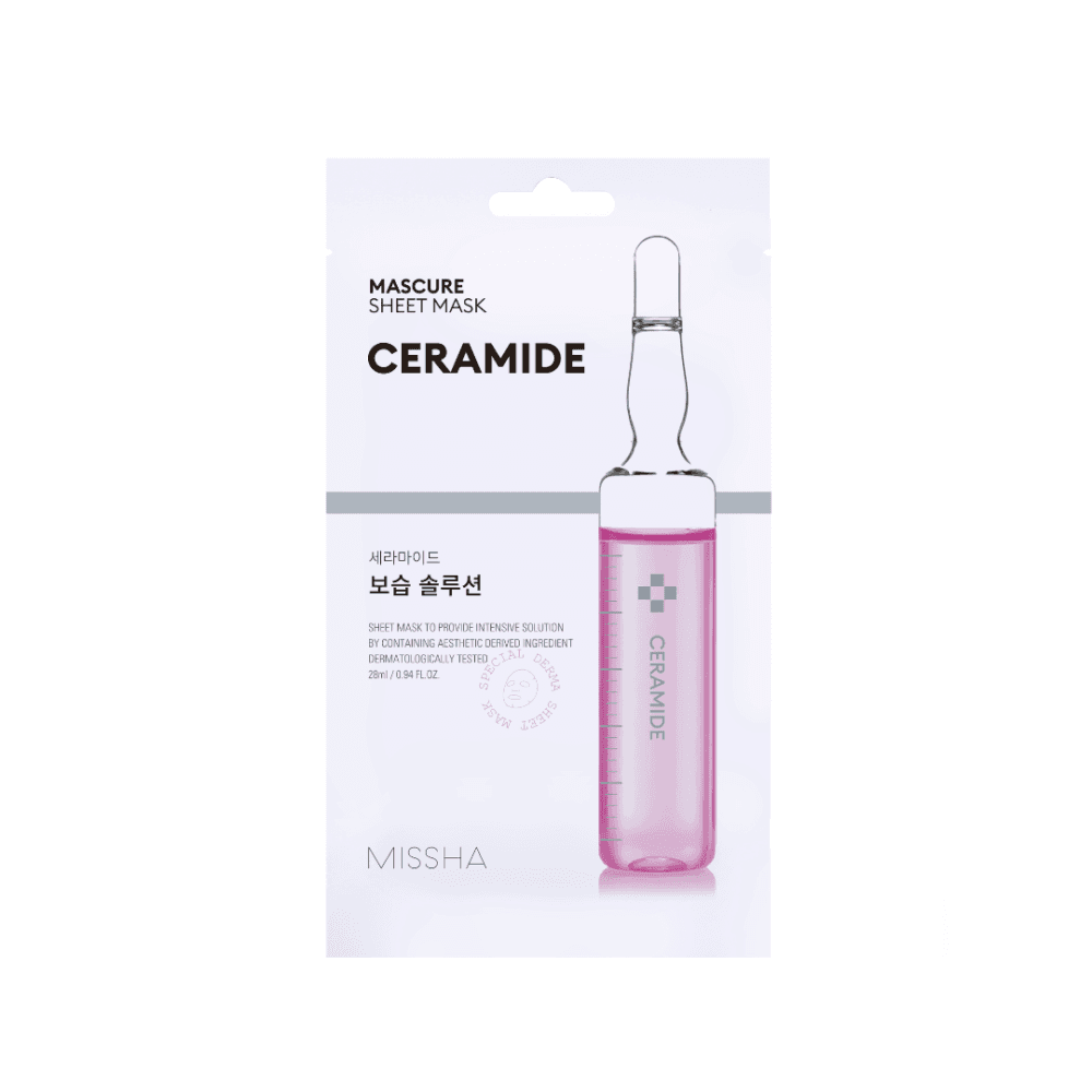 Missha Mascure Moisture Barrier Solution Sheet Mask Ceramide