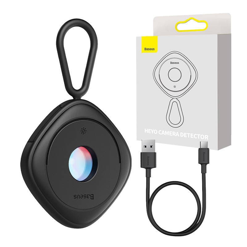 Портативно устройство за откриване на скрити камери - Baseus Heyo Hidden Camera Detector (FMHY000001) (черен)