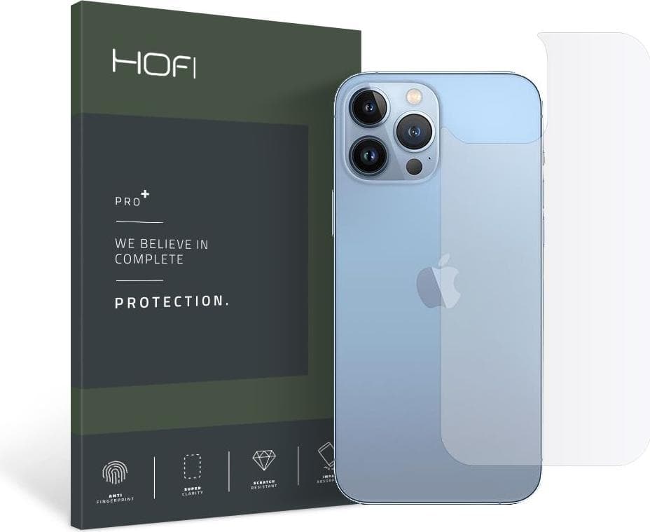 Хибридно защитно покритие за задната част на iPhone 13 Pro Max - Hofi Hybrid Pro Plus Back Protector (прозрачно)