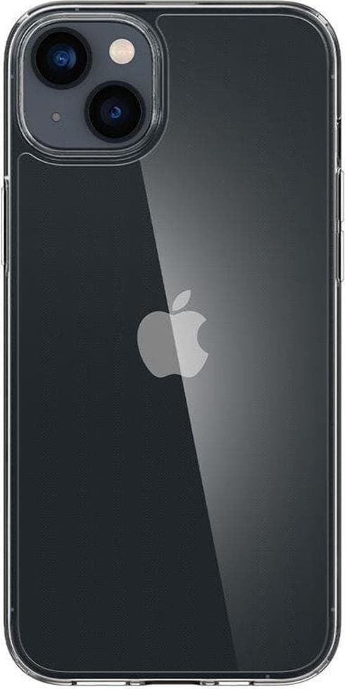 Тънък удароустойчив хибриден кейс за iPhone 14 Plus - Spigen AirSkin Hybrid Case (прозрачен)