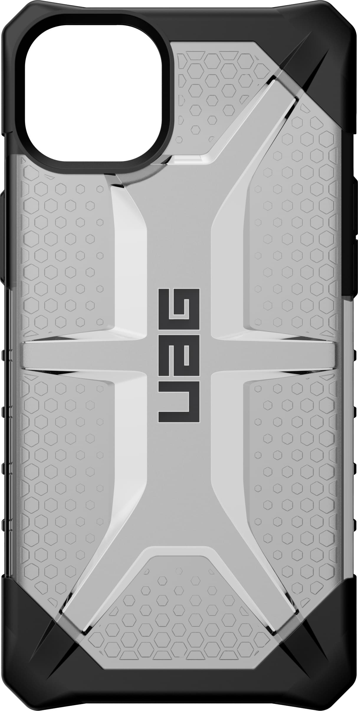 Удароустойчив хибриден кейс за iPhone 14 Plus - Urban Armor Gear Plasma Case (черен-прозрачен)