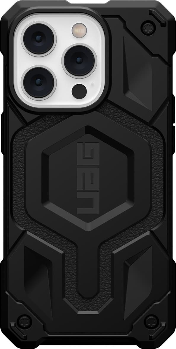 Удароустойчив хибриден кейс с MagSafe за iPhone 14 Pro - Urban Armor Gear Monarch Pro MagSafe Case (черен)